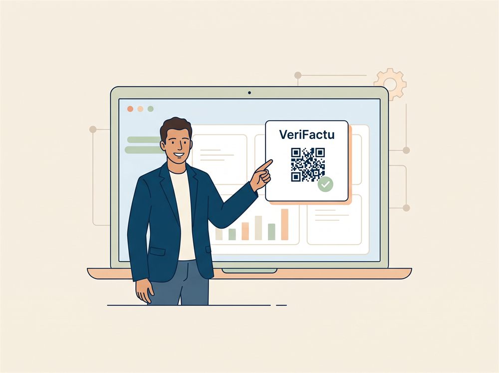 Pantalla de integración con VeriFactu